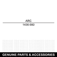 thumbnail image 2 of Arctic Cat 1436-980 Textron Steel Rear Dlx Bumper - W, 2 of 4