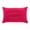 Hot Pink, variant on Ultralight Inflatable Pillow,13.6*9.5in Small Squared Flocked Fabric Air Pillow for Beach Hiking,Camping,Traveling,Napping,Desk Rest,Neck &Lumbar Support