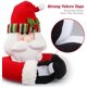 thumbnail image 2 of Juego de 2 alzapaños de hebilla de cortina de Navidad, alzapaños de cortina de muñeco de nieve de Papá Noel Sujetador de hebilla Abrazadera Decoraciones de ventana Adornos de botella de vino Adornos Namotu HMYH559, 2 of 6