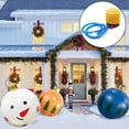thumbnail image 2 of Outdoor Christmas Inflatable Decorated Ball Made of PVC,23.6 Inch Giant Merry Christmas Inflatable Balloon with Pump Outdoor Decorations Holiday Inflatables Balls Decoration (D orange), 2 of 17