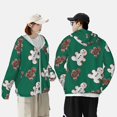 thumbnail image 6 of Kll Gingerbread Snowman Cookies Print Men'S Women’s Upf 50+ Sun Protection Outdoor Hoodie Jacket Long Sleeve Fishing Hiking Performance Shirt- Medium, 6 of 8