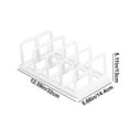 thumbnail image 3 of LEFTHIGH Home Large Book Stand Book Support Student Desktop Shelf Organizer Plastic Book Rack for Study Desk Library Storage Display Holder Christmas Decor, 3 of 6