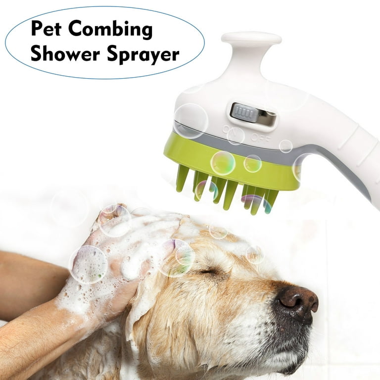 Dog bath shower clearance head