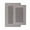 Grey, variant on BNM Modern Plush Washable 2 Piece Kitchen Rug Set, Tan