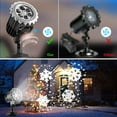 thumbnail image 5 of Christmas Projector Lights, Led Snowflake Projector Lights Outdoor, IP65 Waterproof Outdoor Indoor Holiday Projection Lamp Decoration for Christm, 5 of 5