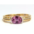 thumbnail image 2 of GIA 1.78CT NATURAL NO HEAT BRIGHT PINK SAPPHIRE DIAMOND RING 18KT, 2 of 6