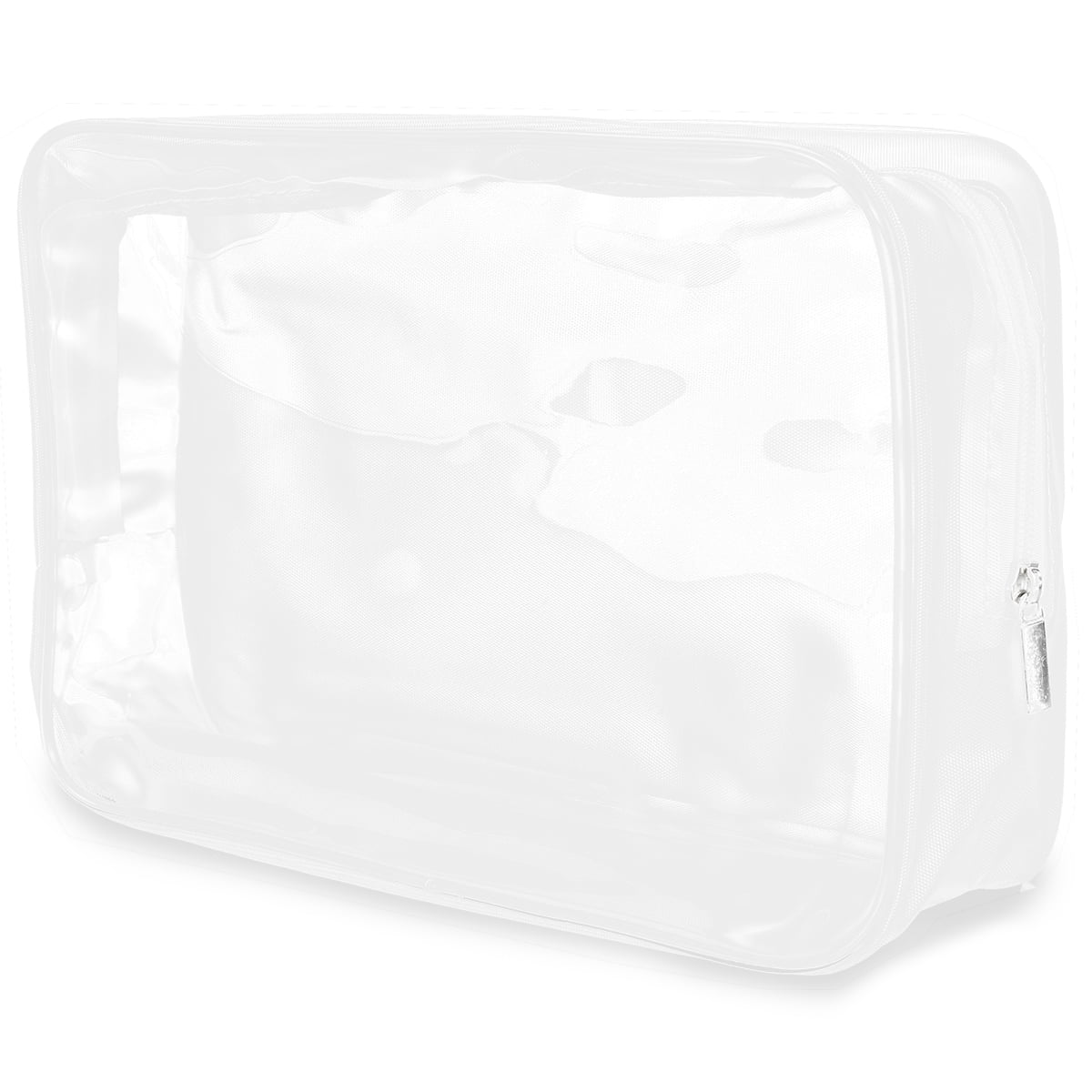 Gpoty Clear Toiletry Bag PVC Travel Cosmetics Bags Transparent Toiletry