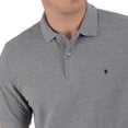thumbnail image 4 of Playera Tipo Polo Yale Manga Corta Regular Fit 6909 Gris Oxford, 4 of 4