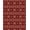 Red, Pattern 4, variant on ODIKA 4'x6' Beige Multicolor Geometric Abstract Washable Area Rug Contemporary Mid Century Scattered Shapes Arches Circles Forms for Dorm Room, Small Living Stain Resistant Low Profile, Easy Care