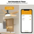 For For Tuya Wifi Ceiling Fan Light Smart Switch Touch Interruptor