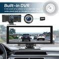thumbnail image 4 of Sidaley Auto inalámbrico Android de la radio del coche de la pantalla de 10.26inch HD IPS con el coche DVR BT FM del control de la voz Cámaras de salpicadero de coche, 4 of 6