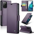 thumbnail image 1 of CaseMe Funda de Cuero para Samsung Galaxy S20 FE con Bloqueo RFID, para Samsung Galaxy S20 FE Funda para Mujer y Hombre, Tarjetero con Cierre Magnético, Funda Tipo Folio para Samsung Galaxy S20 FE, 1 of 12