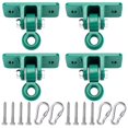 thumbnail image 1 of Juego de colgadores basculantes BETOOLL Heavy Duty de 4536,27 kg de capacidad, color verde, 1 of 6
