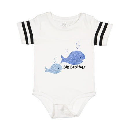 

Inktastic Big Brother with Lil Brother Gift Baby Boy Bodysuit
