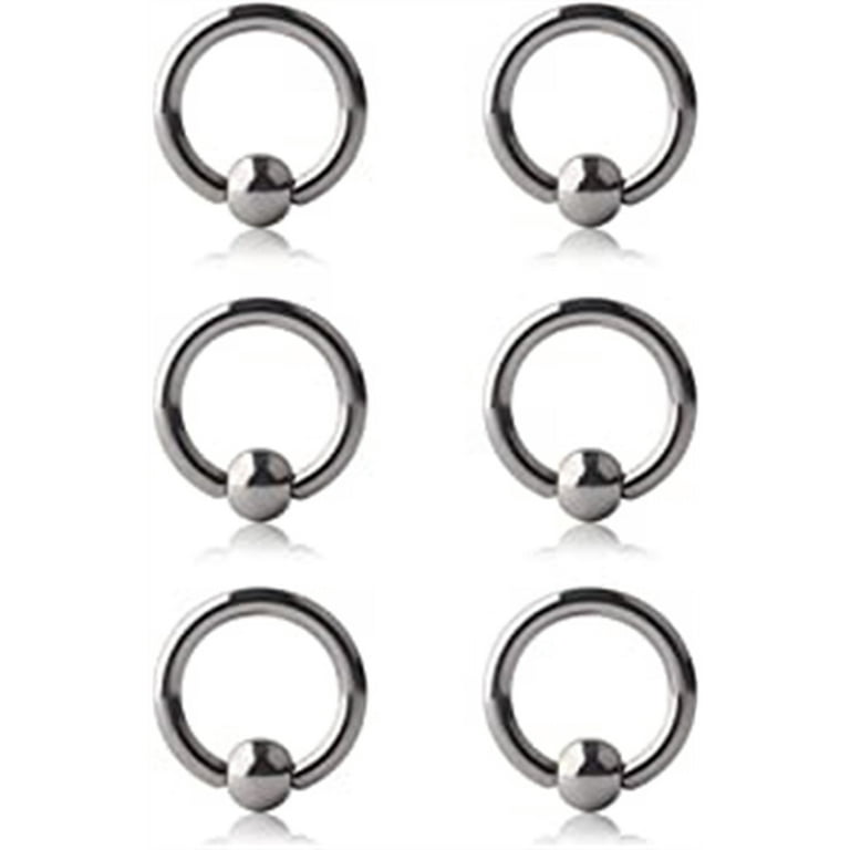 Captive bead shop ring prince albert