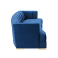 thumbnail image 2 of Encompass Channel Tufted Performance Velvet Curved Sofa-EEI-4134, 2 of 5