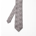 thumbnail image 2 of Men's Tie, Coffee Tones Flowers Art, 3.7", Pale Taupe and Grey, by Ambesonne, 2 of 4