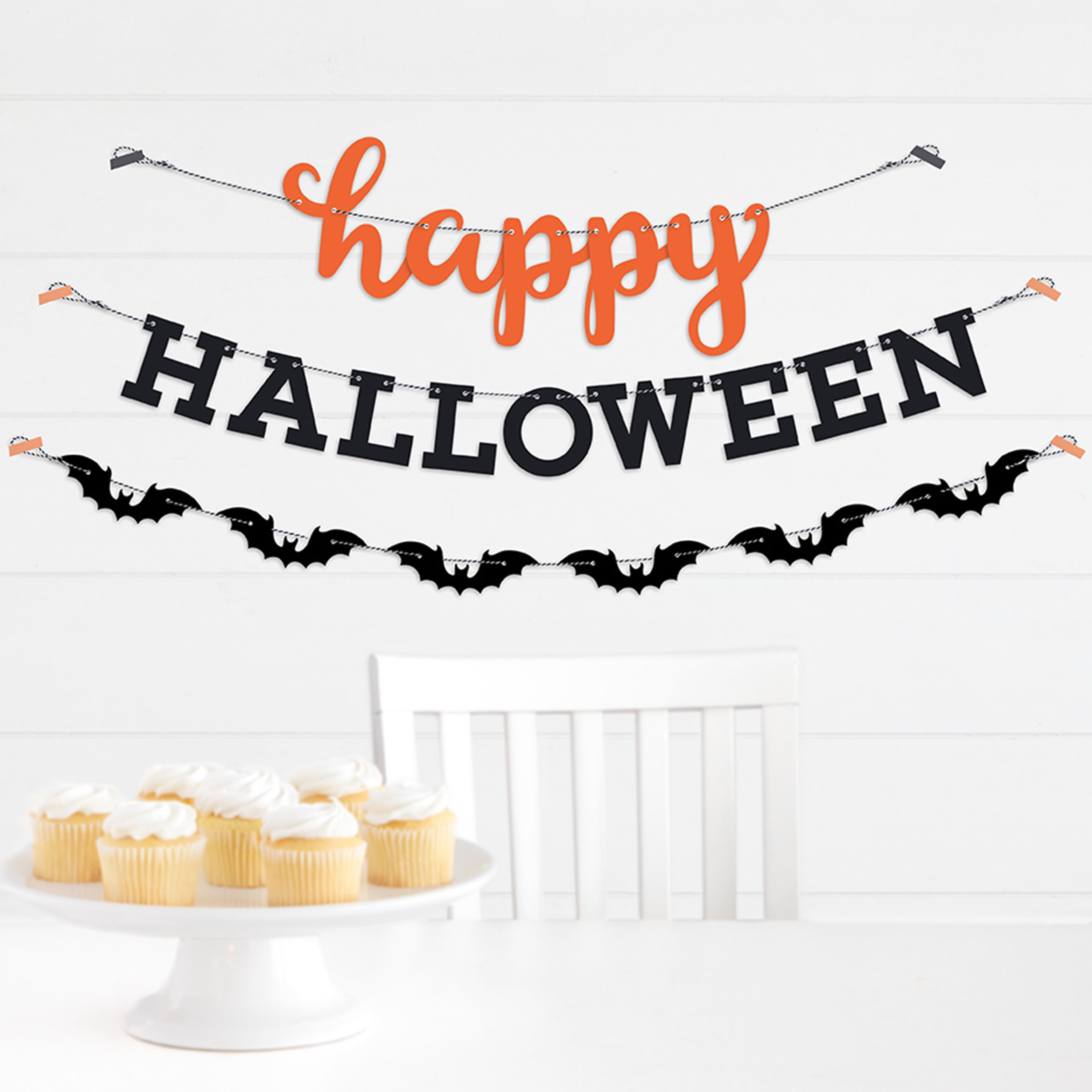 Happy Halloween Party Bunting Decoration Banner Garland NEW HOT E3M8