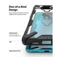 thumbnail image 5 of Ringke Fusion-X Case Compatible with Xiaomi Redmi K30 Pro / Poco F2 Pro, Transparent Hard Back Shockproof Advanced Bumper Cover - Black, 5 of 9