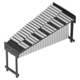 thumbnail image 2 of Marimba Model, Exquisite Handcraft Resin Material Mini Marimba Cute Style  For Gift For Table Decoration For Music Lovers For Kids, 2 of 8