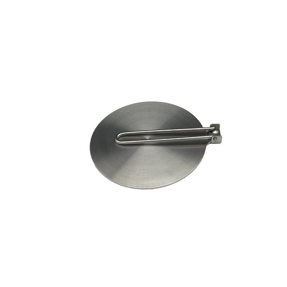 Yuarrent Placa difusora de calor redonda para el hogar, cocina, disco difusor conductor de calor de acero inoxidable, herramienta de cocina Electrodomésticos Yuarrent HA5918-00B