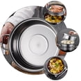 thumbnail image 3 of OULII 1Pack Round Stainless Steel Steamer Pot for Kitchenware Cooking, 3 of 6