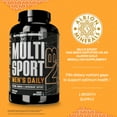 thumbnail image 4 of NutraBio Multisport for Men - Mens MultiVitamin - 33 Vitamins, Minerals, Micronutrients - Rich in Antioxidants - Supports Peak Athletic Performance, Energy, Metabolism (120 Vegetable Capsules), 4 of 9