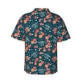 thumbnail image 3 of Daiia Happy Mother's Day Hawaiian Shirt for Men Gentle Cotton Regular Short Sleeve Casual-3X-Large, 3 of 9