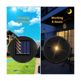 thumbnail image 4 of 4PCS LED Solar Lights Replacement Top Solar Lantern Solar Panel Powered Lantern Lid Lights for Outdoor Pathway Yard, 4 of 8