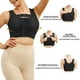 thumbnail image 5 of Sujetador de cierre frontal postoperatorio para mujer, corrector de postura, faja de compresión con banda de sujeción para el pecho (negro, talla 3XL), 5 of 8
