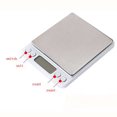 thumbnail image 4 of Heliisoer 0.1Gram Precision Jewelry Electronic Digital Weight Pocket Scale 2000g, 4 of 7