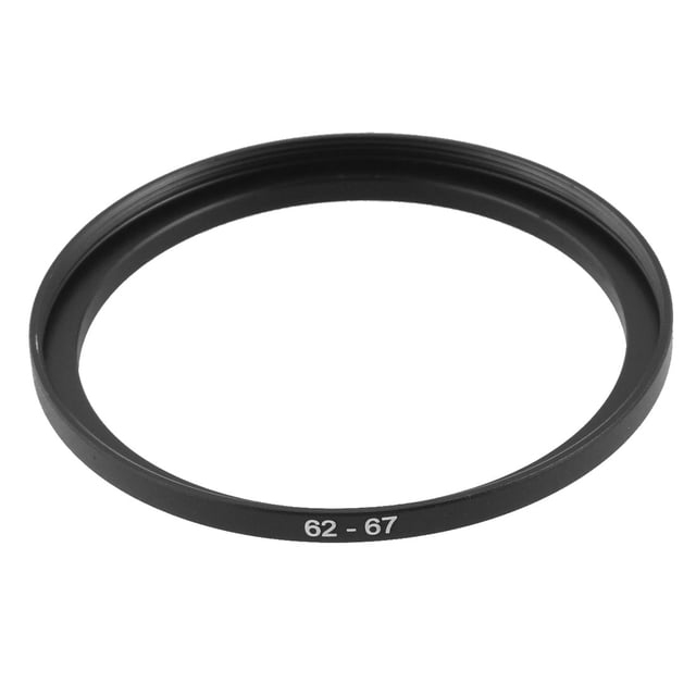 Unique Bargains Camera Replacement Metal 62mm-67mm Step Up Filter Ring Adapter