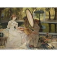 thumbnail image 2 of Kazimierz Stabrowski 14x11 Gold Ornate Wood Frame and Double Matted Museum Art Print Titled - Fairy Tale Jewels (1923), 2 of 4