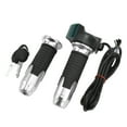 thumbnail image 3 of Electric  Throttle Grip, Digital Display Throttle Handle Real Time Accurate With Key For 12V To 99V Electric Vehicles Silver, 3 of 8