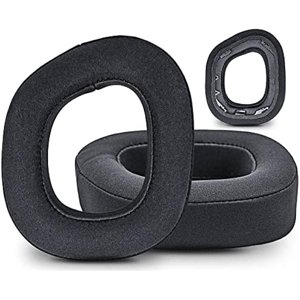 wonima11 HS80 Ear Pads Compatible with HS80 Headset I Thicker Enhanced Memory Foam - More Breathable Comfort Micro Surface Texture Leather by DIMOST