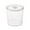 Cla #4, variant on Stackable Food Storage Buckets with Lids | Transparent Moisture-Proof Containers for Flour, Rice, Pasta & Snacks | Household Kitchen Pantry Organization | 1 Bucket + 1 Lid