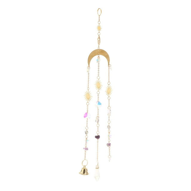 Adorno colgante atrapasol de cristales arcoíris para hacer atrapasol para la ventana del hogar 35cm