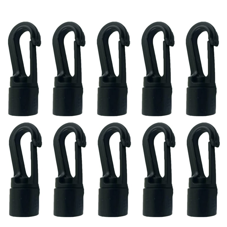 10pcs Rope Hooks Outdoor Travel Tent Accessories Plastic Rotary Hooks  Safety Buckle Swivel Snap Trigger Clips Carabiners Rings Ro