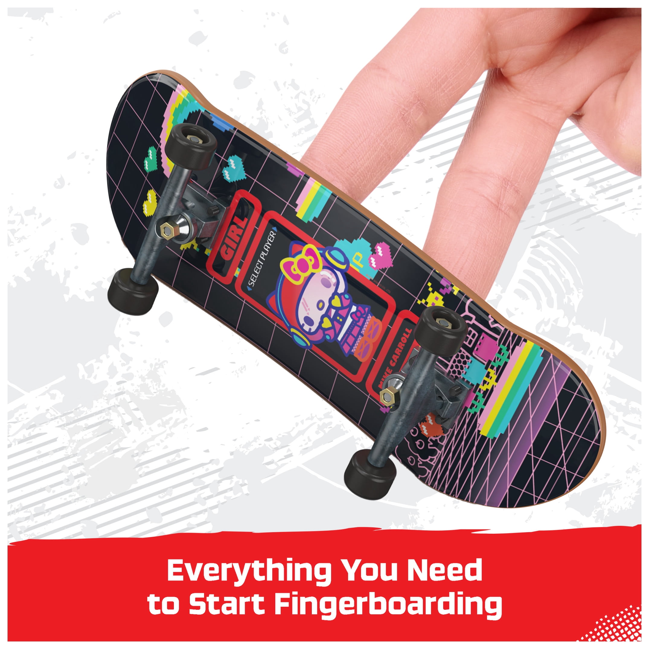 Tech Deck Powell Peralta Sk8shop Bonus Pack with Ramp, Includes 8 Fingerboards, for Ages 6 and up