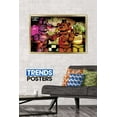 thumbnail image 2 of Five Nights at Freddy's - Band Wall Poster, 22.375" x 34", Framed, 2 of 3