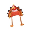 thumbnail image 3 of Adorable gorro de pavo para juegos de rol en Acción de Gracias, fiestas y festivales de otoño Femenino, 3 of 9