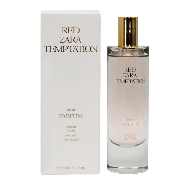 Perfume para Mujer Zara Red Temptation EDP Floral Amaderado 80 ml