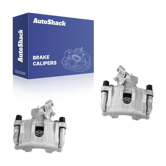 AutoShack Rear Brake Calipers for Ford, Focus 2012-2018 EcoSport 2018-2022, AWD FWD L3 1.0L L4 2.0L, Left and Right, Pair