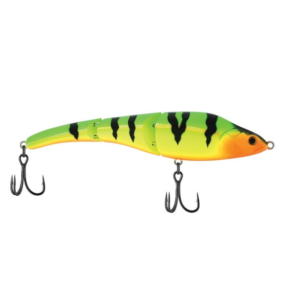 Berkley Magic Swimmer Fishing Lure, 3 3/8 oz, Fire Tiger Gold