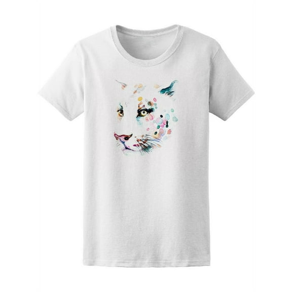 Leopard Watercolor  Tee Women's -Image by Shutterstock