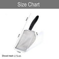 thumbnail image 2 of Cat litter spoon stainless steel mesh shovel long handle deep shovel metal cat litter spoon - style:style1, 2 of 7
