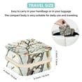 thumbnail image 5 of Tree Travel Portable Square Jewelry Organizer Box - Earring Holder, Ring, Necklace, Bracelet Storage - Suitable for Girls and Women - Jewelry Stand, Jewelry Boxes, 5 of 6