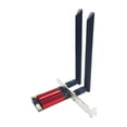 thumbnail image 2 of Adaptador inalámbrico CUTICAT para PC PCIe 1200Mbps con antenas dobles 8dBi para Win7 Win11, 2 of 8