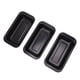 thumbnail image 3 of Molde para hornear Nikou antiadherente de acero al carbono 3 piezas rectangular negro, 3 of 5
