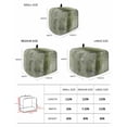 thumbnail image 3 of Sage Green Toaster Cover 4 Slice, Retro Oil Painting Modern Abstract Art Aesthetics Dustproof Bread Machine Oven Cover with Storage Pockets, Fits Most Kitchen Toasters Protector, 3 of 5